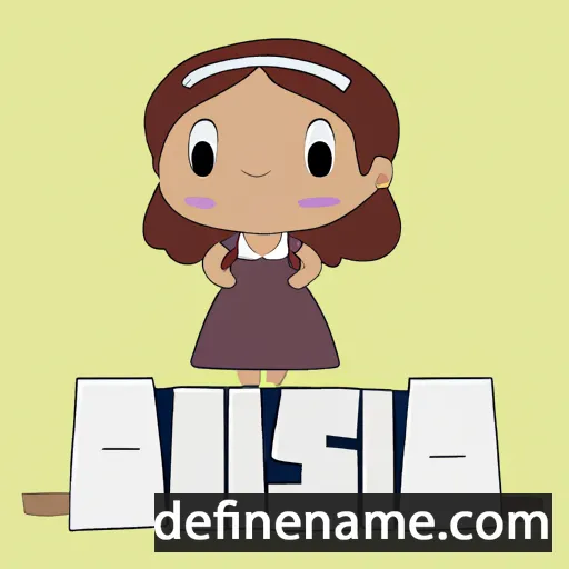 Alissia cartoon