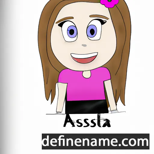 Alissza cartoon