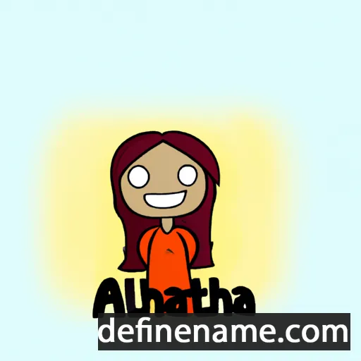 Alitha cartoon