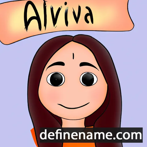 Aliviya cartoon