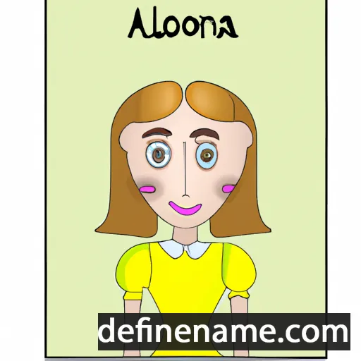 Aljona cartoon