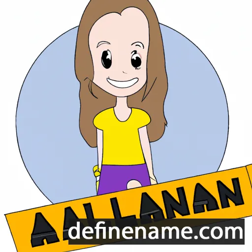 Alliana cartoon