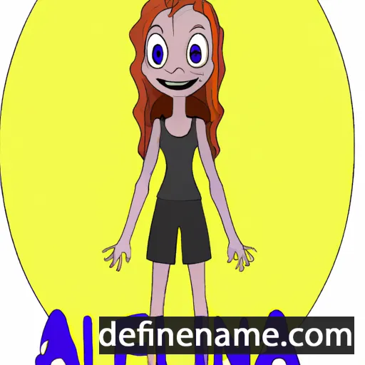 Alliena cartoon