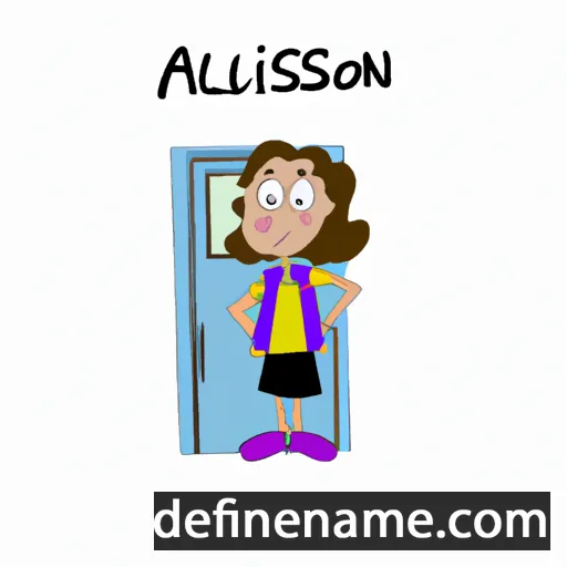 Allisson cartoon