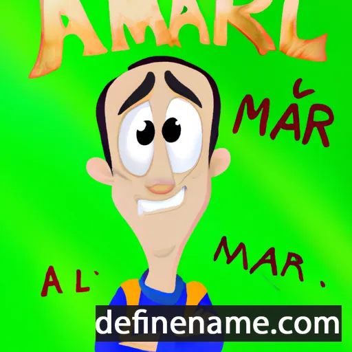 Almár cartoon