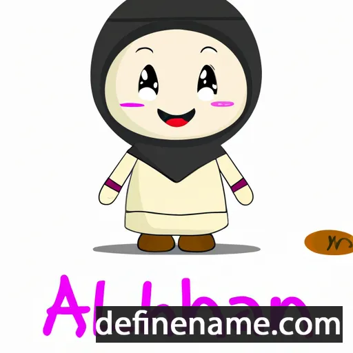 cartoon of the name Almaqah