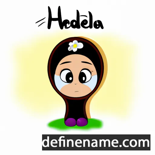 Almedha cartoon