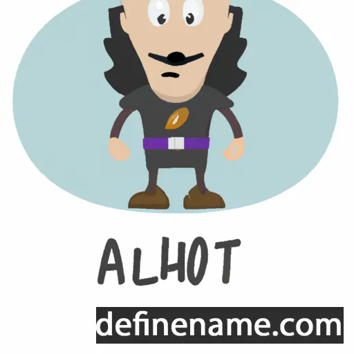 cartoon of the name Alnoth