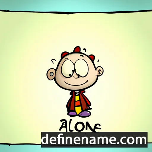 Alonnie cartoon