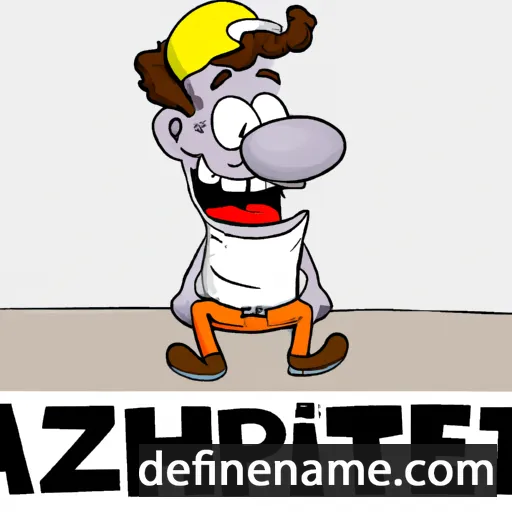 cartoon of the name Alpheratz