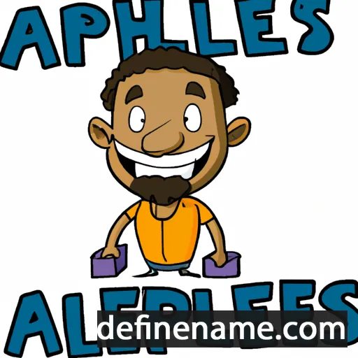 Alpheus cartoon