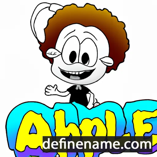 Alphie cartoon