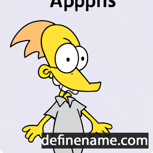 cartoon of the name Alphys