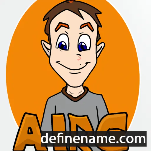 cartoon of the name Alric