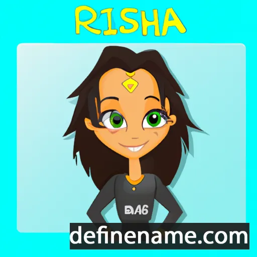 Alrisha cartoon