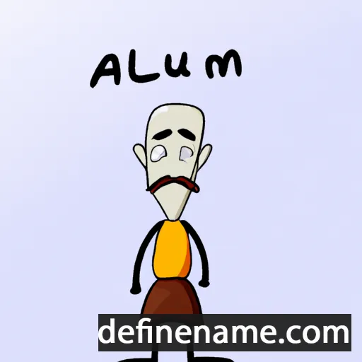 Alulim cartoon