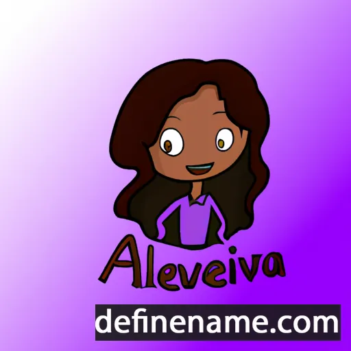 Alvenia cartoon