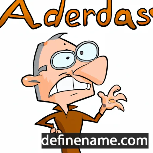 cartoon of the name Alveradis