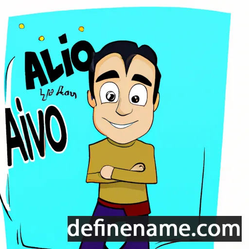 Alvino cartoon