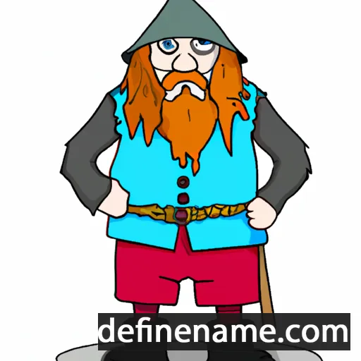 cartoon of the name Alvlaug