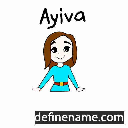 Alvyda cartoon