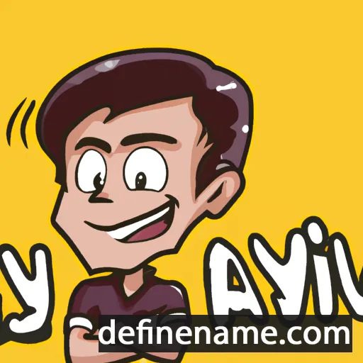 Alvyn cartoon