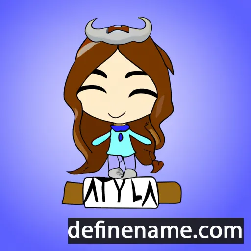 Alyria cartoon