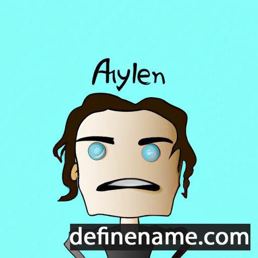 cartoon of the name Alyten