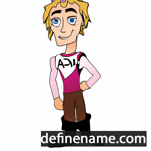 Alyxander cartoon