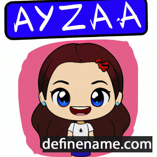 Alyzza cartoon