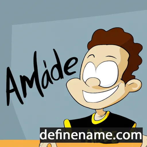 Amadieu cartoon