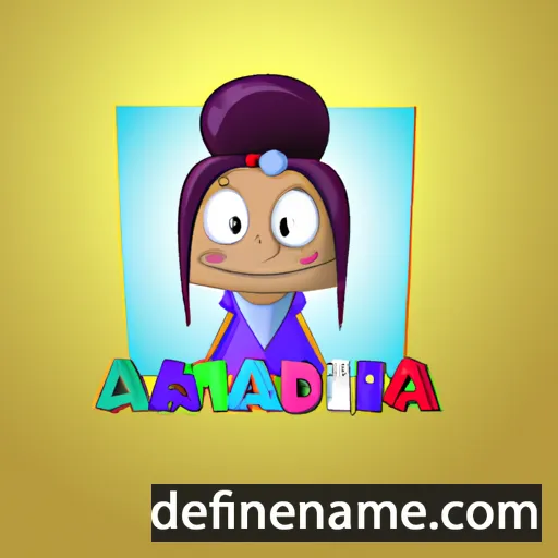 Amadita cartoon