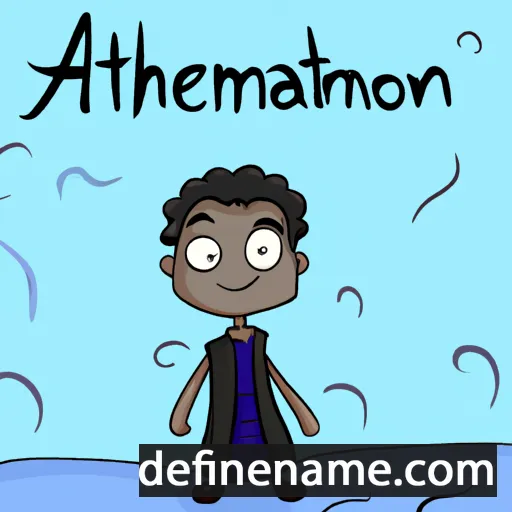 cartoon of the name Amaethon