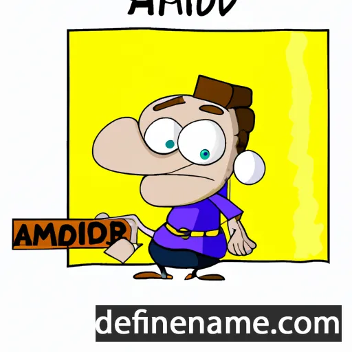 cartoon of the name Amaidor