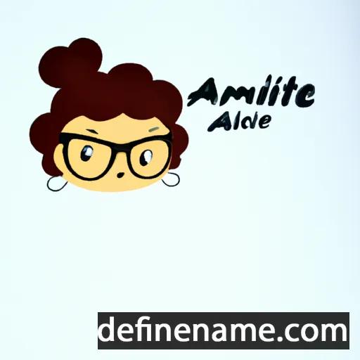 cartoon of the name Amalthée