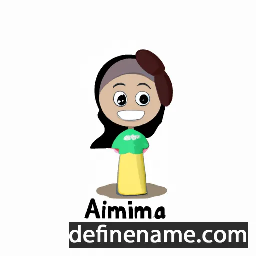 cartoon of the name Äminä