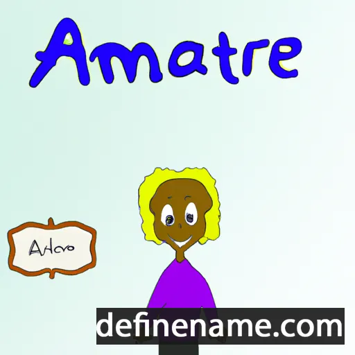 Amâtre cartoon