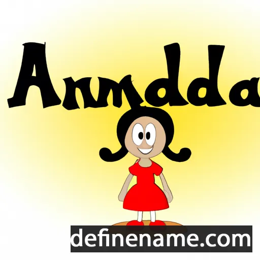 Amandita cartoon