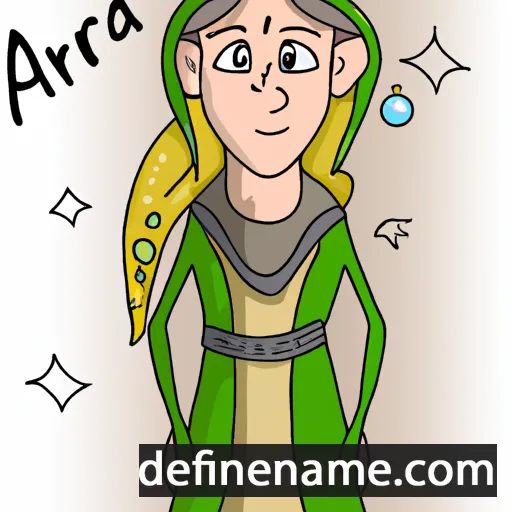 cartoon of the name Amarias