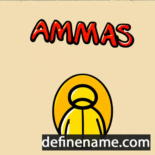 cartoon of the name Amarins