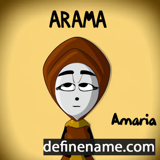 cartoon of the name Amarna