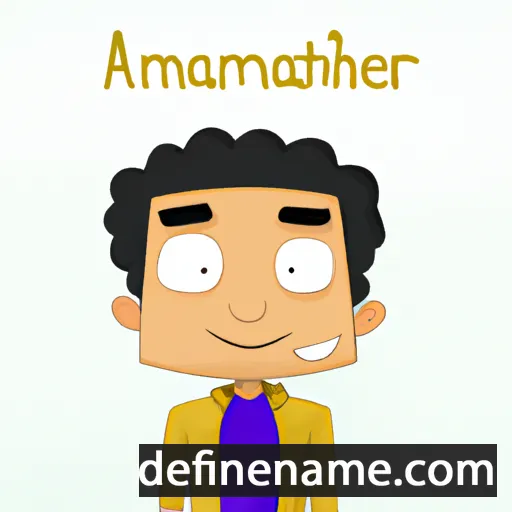 Amaterrahmane cartoon