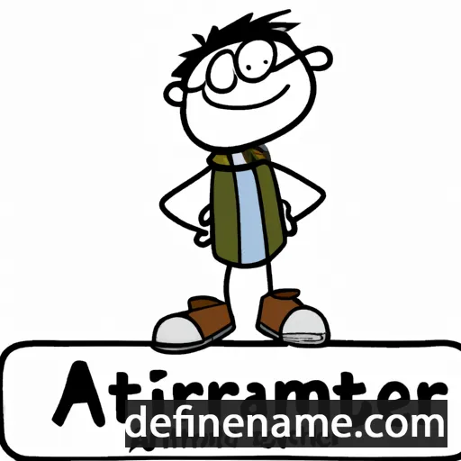 cartoon of the name Amateur