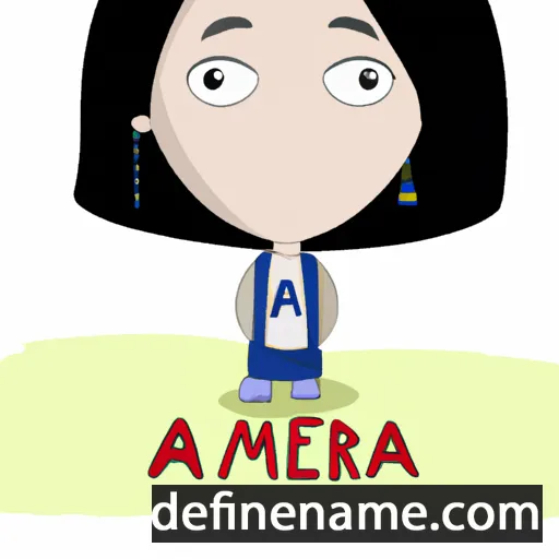 Ameera cartoon