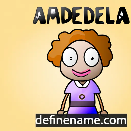 Amelda cartoon