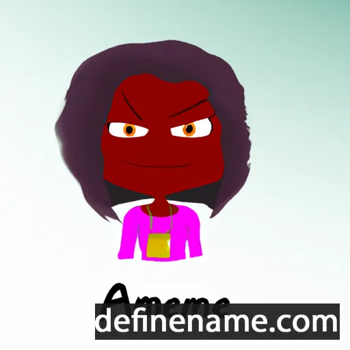 Amenie cartoon