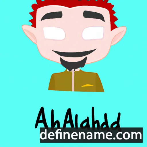 cartoon of the name Amhladh