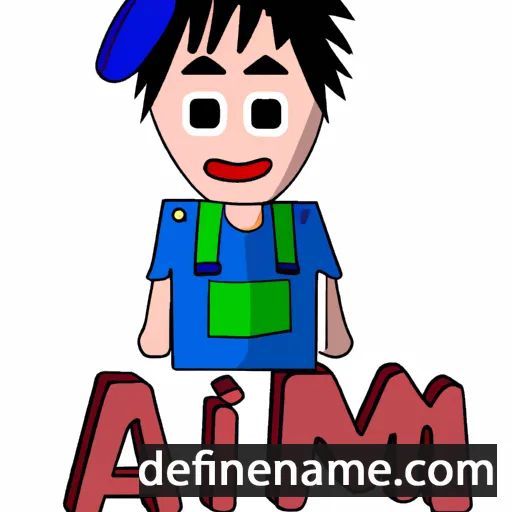 cartoon of the name Ami