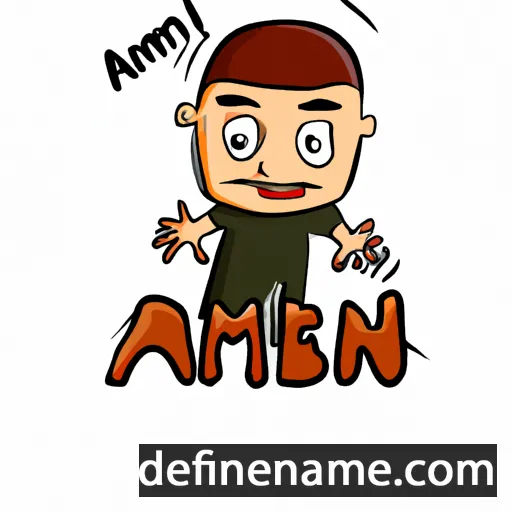 Amien cartoon