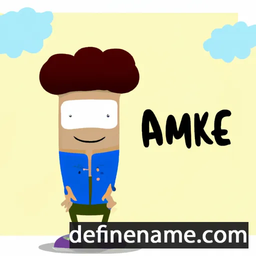 Amoke cartoon